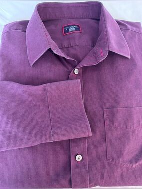 UNTUCKit Deep Plum Long-Sleeve Button-Down Shirt